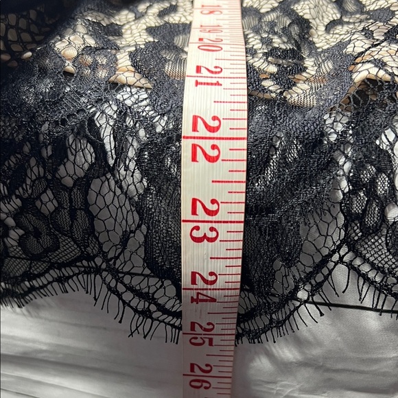 NY Collection Women’s Black Lace Sheer Sleeveless Top Sz 2X - Picture 7 of 9